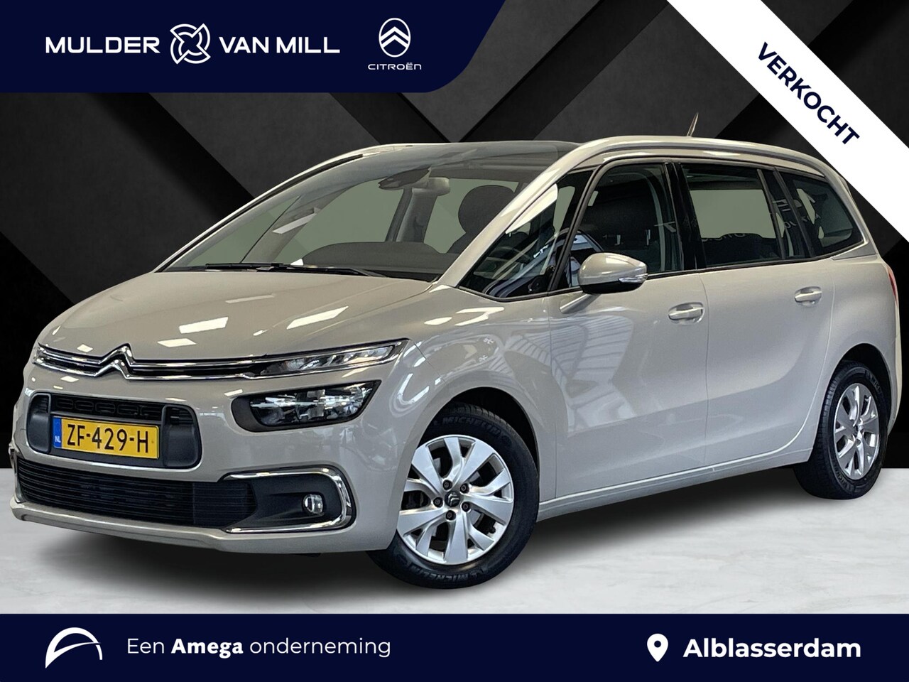 Citroën Grand C4 SpaceTourer - Picasso Feel Pack 1.2 Turbo 130pk | NAVI | TREKHAAK | KEYLESS ENTRY | 7-ZITS | CRUISE CONT - AutoWereld.nl