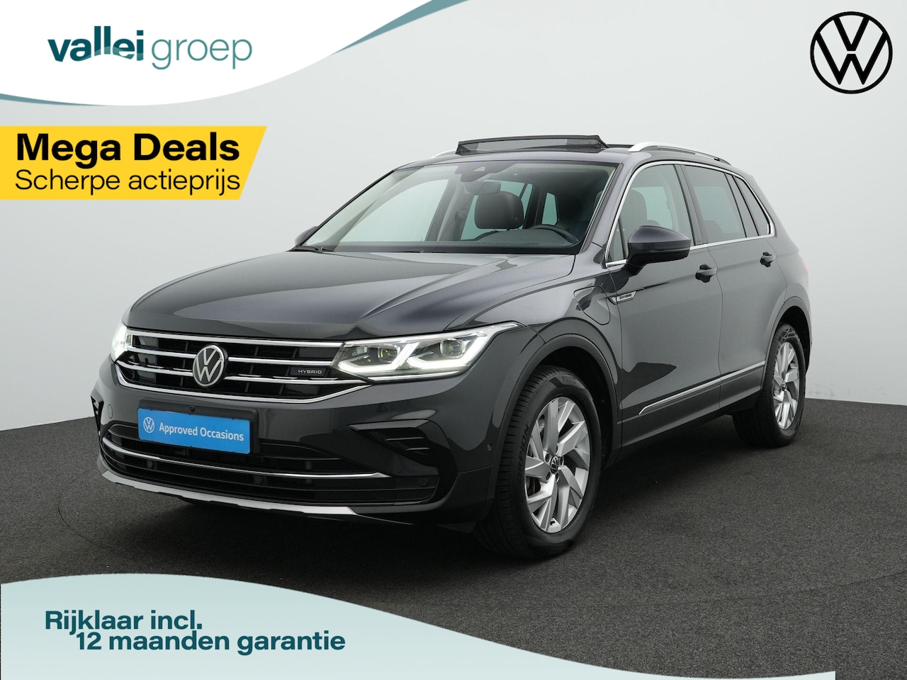 Volkswagen Tiguan - 1.4 TSI eHybrid 245 pk DSG Elegance | Panoramadak | Leder | Geheugenstoelen | IQ Light | R - AutoWereld.nl