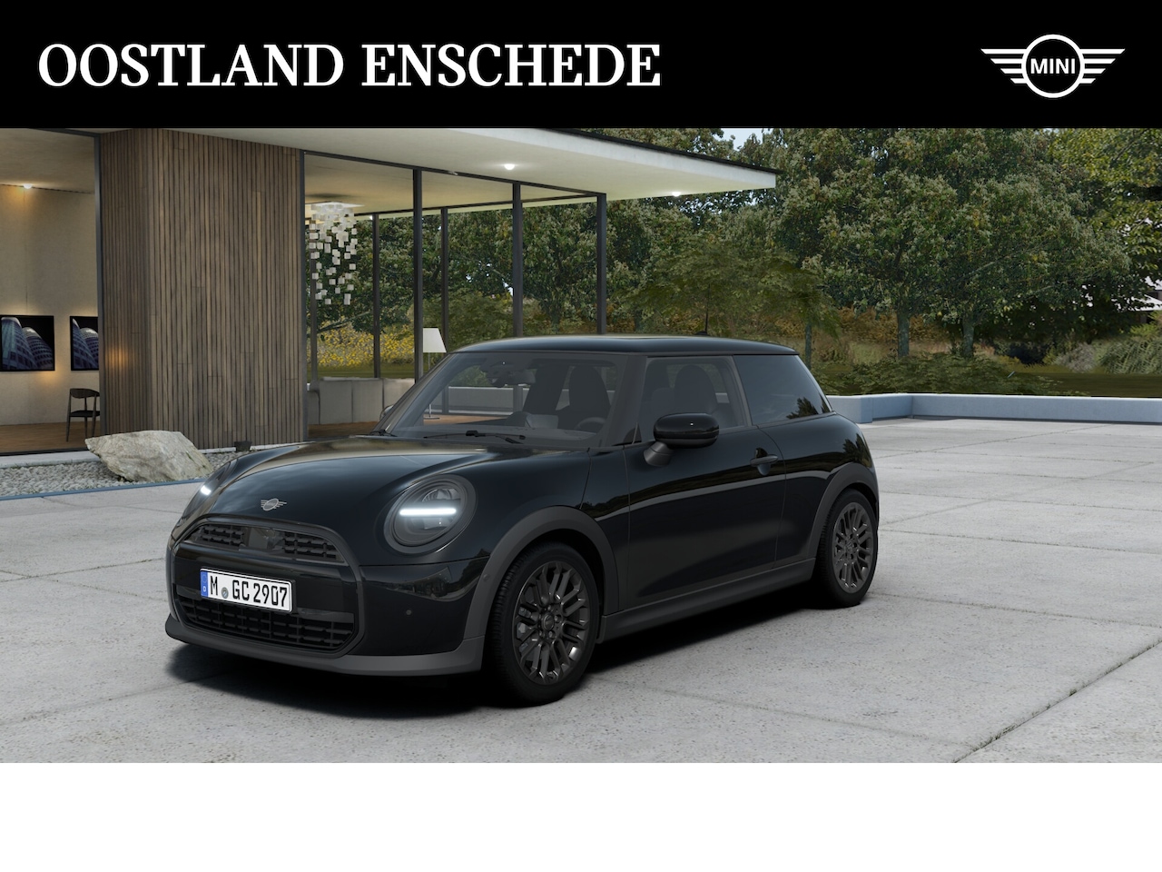 MINI Cooper - Hatchback C Automaat / Blackyard / 17" U-Spoke grey - AutoWereld.nl