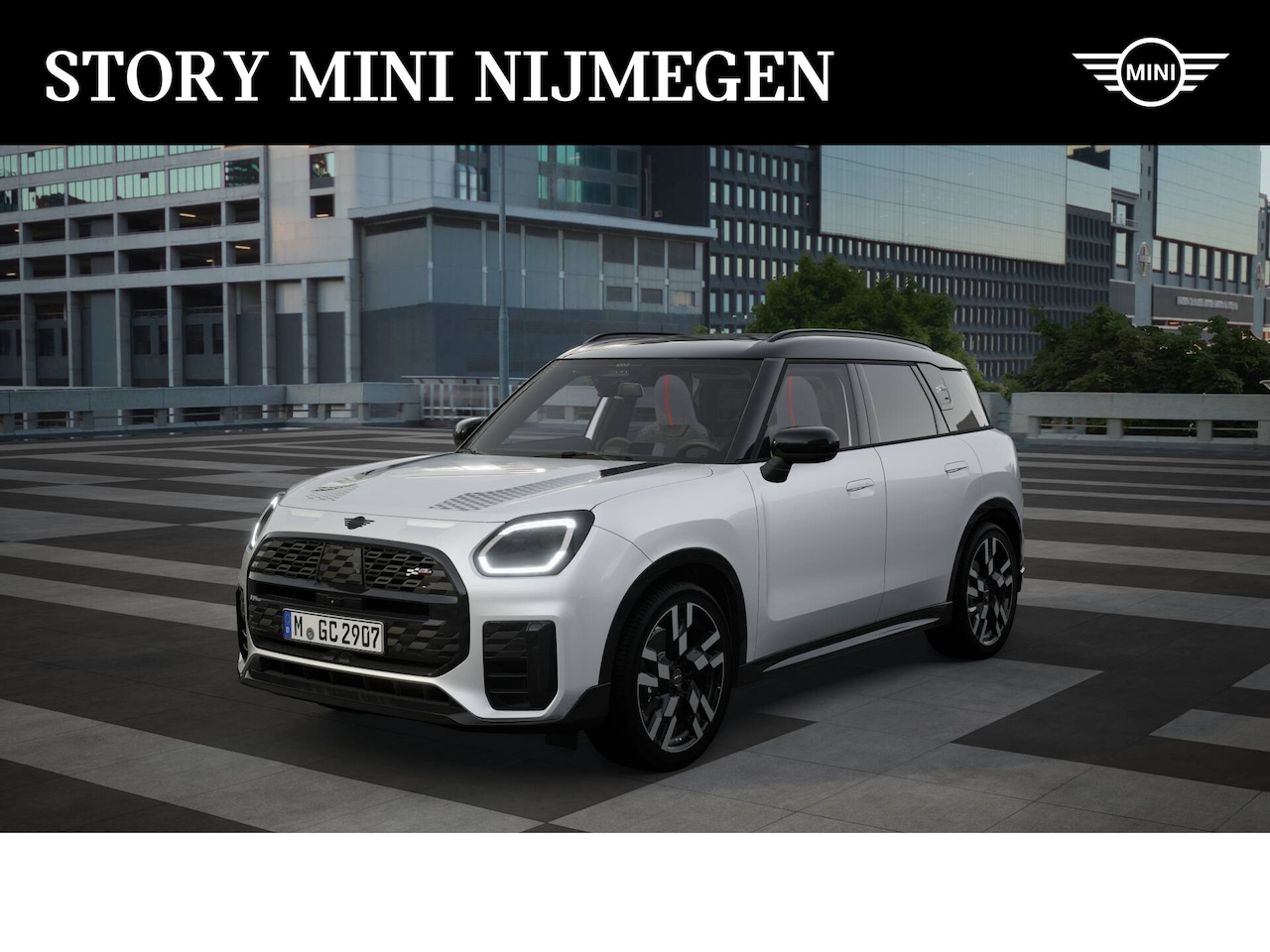 MINI Countryman - S ALL4 Automaat / JCW / Pakket XL / 20" John Cooper Works Flag Spoke 2-tone - AutoWereld.nl