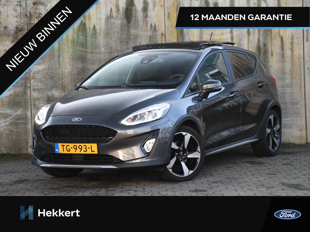 Ford Fiesta - Active 1.0 EcoBoost 100pk DEALER OND. | SCHUIF-DAK | 17''LM | B&O | ADAPT. CRUISE | PDC + - AutoWereld.nl