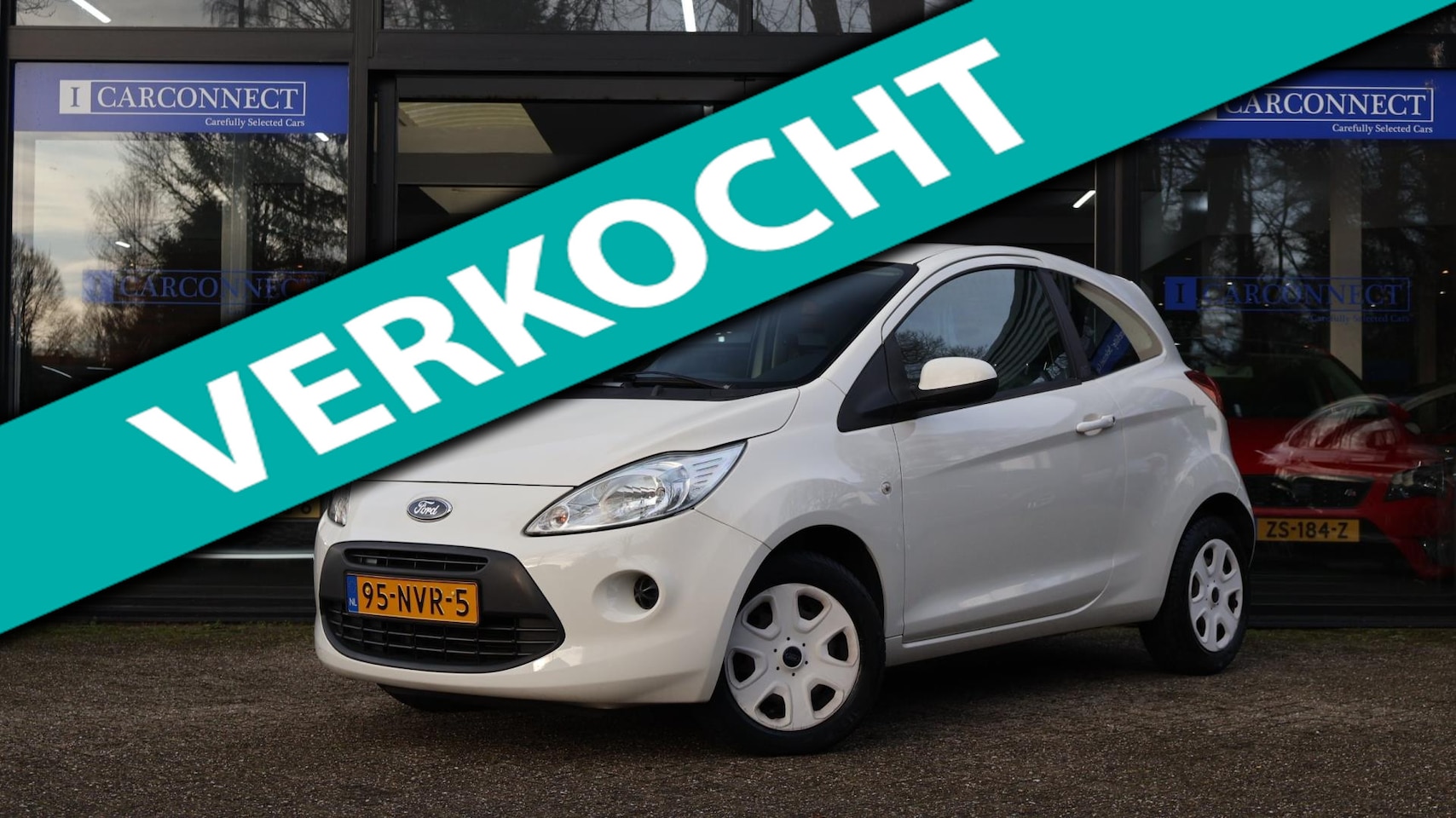 Ford Ka - 1.2 Cool&Sound 69pk|NAP|Airco|Elek.Ramen|APK - AutoWereld.nl