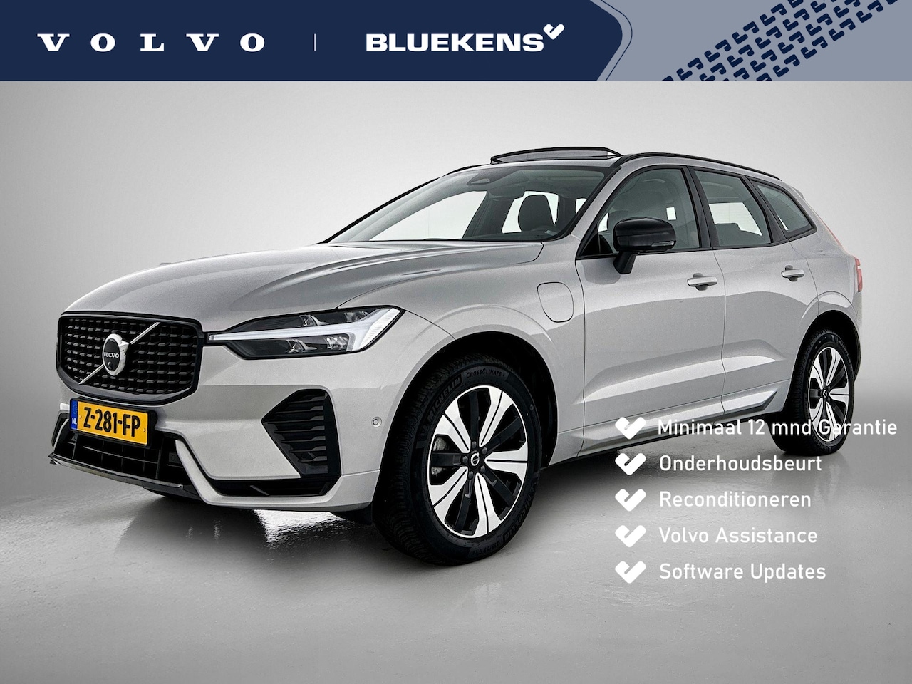 Volvo XC60 - T6 Recharge AWD Plus Dark - Panorama/schuifdak - IntelliSafe Assist & Surround - 360º Came - AutoWereld.nl