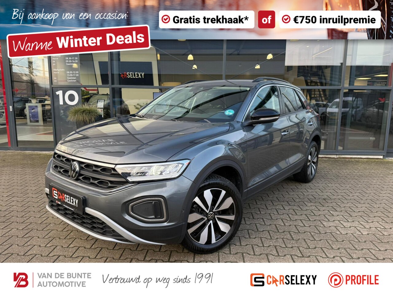 Volkswagen T-Roc - 1.0 TSI Goal Edition *Navi & LED* - AutoWereld.nl