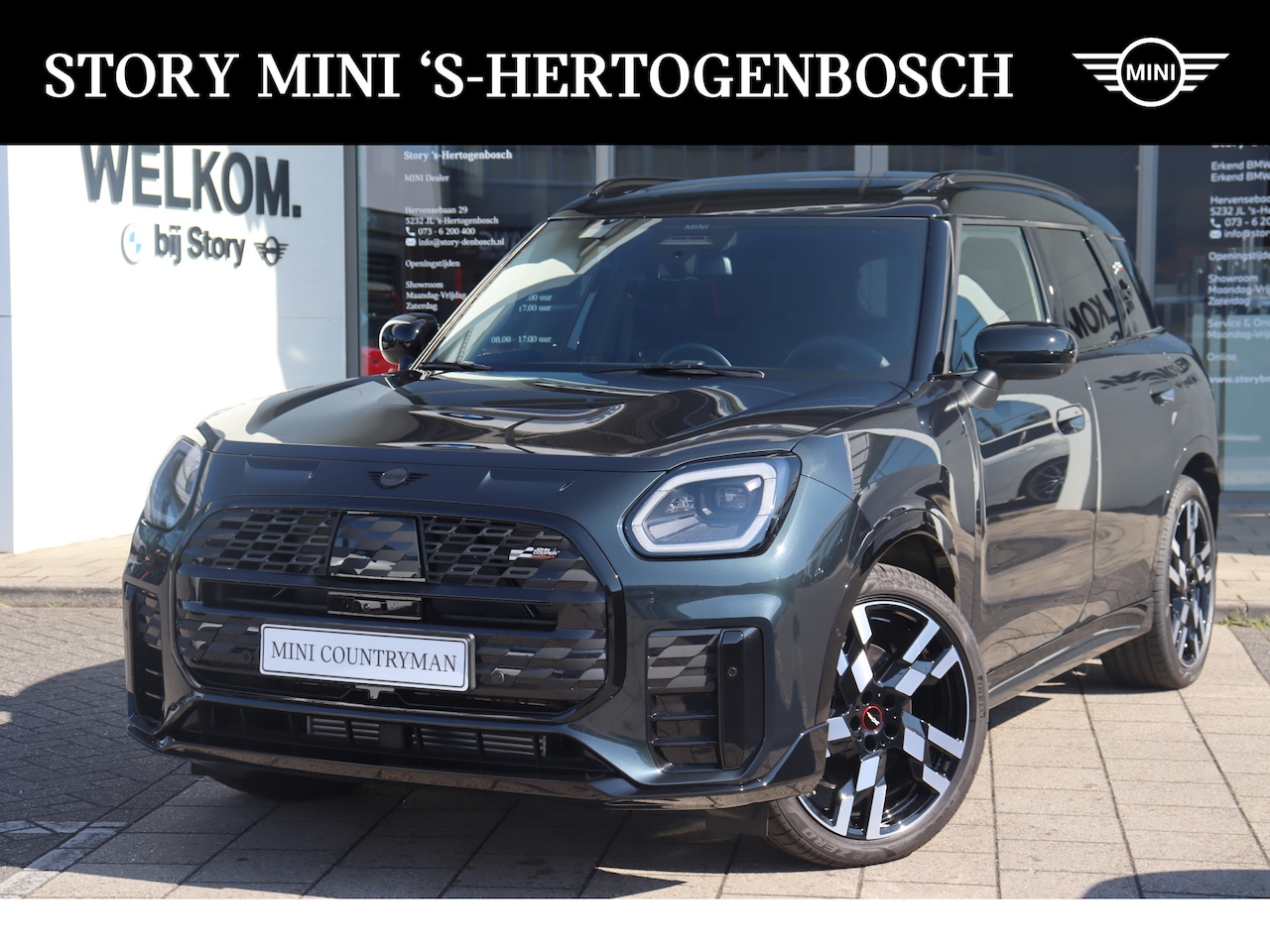 MINI Countryman - C / JCW / Pakket XL / 20" John Cooper Works Flag Spoke 2-tone - AutoWereld.nl