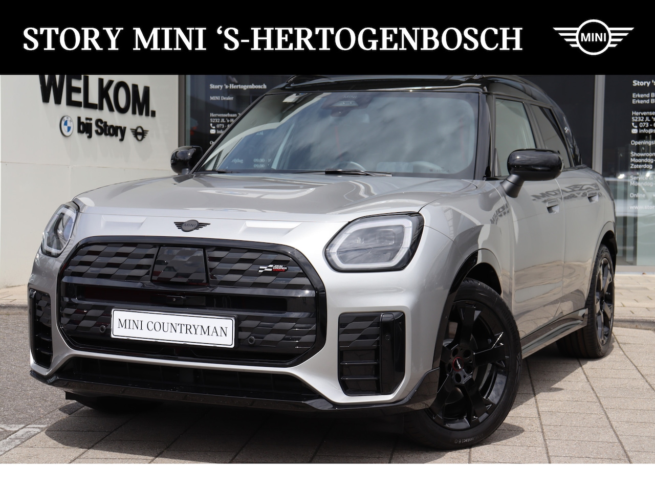 MINI Countryman - E / JCW / Pakket L / 19" John Cooper Works Runway Spoke black - AutoWereld.nl
