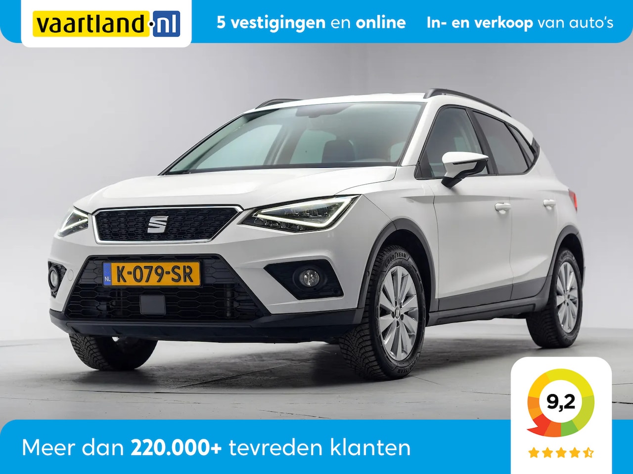 SEAT Arona - 1.0 TSI Style Business Intense + [ LED Virtual Navi Stoelverwarming Trekhaak ] - AutoWereld.nl