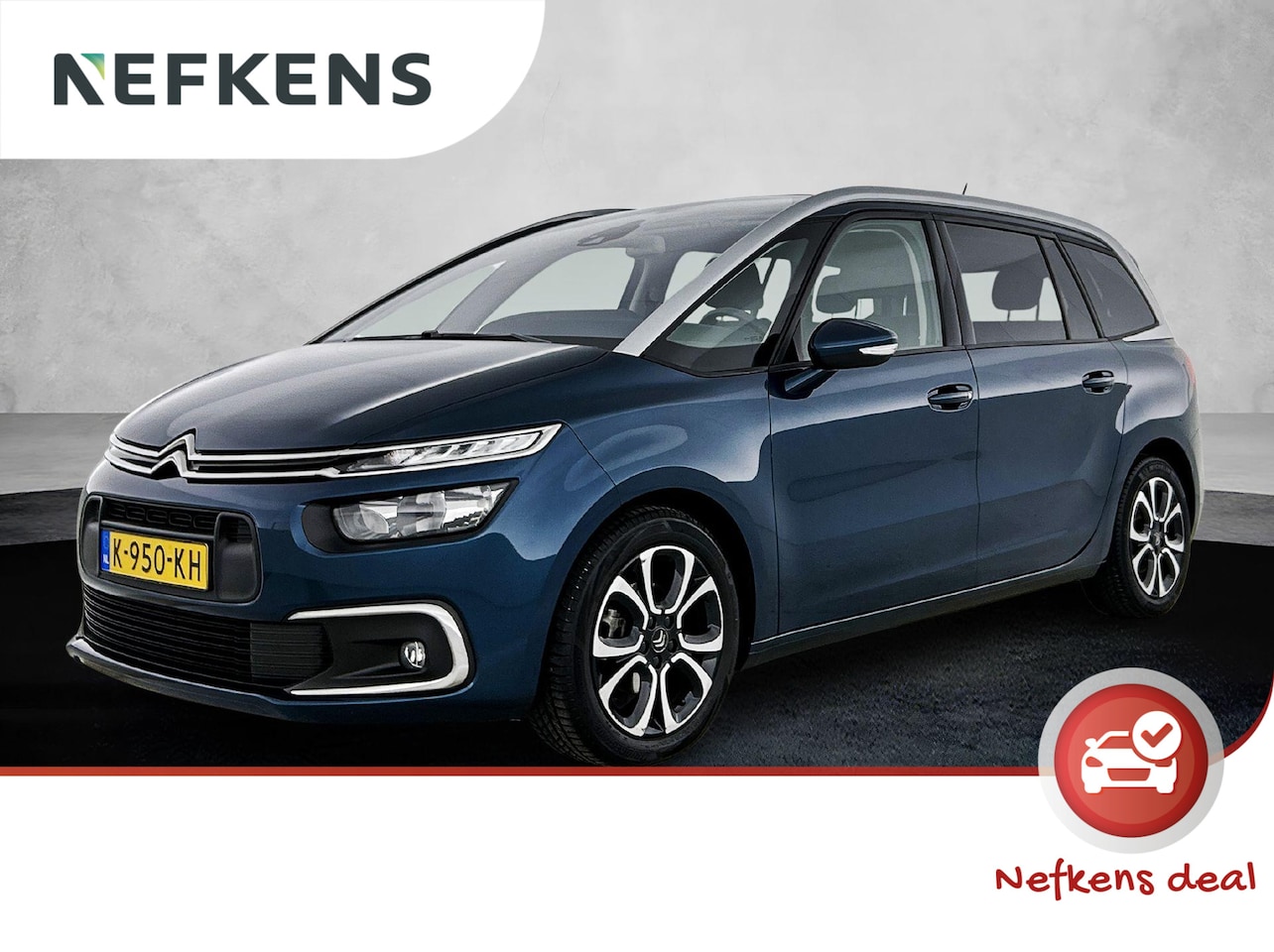 Citroën Grand C4 SpaceTourer - 130pk Business | 1ste eigenaar | Trekhaak | 7 persoons | Camera | 17"LMV | Privacy Glass | - AutoWereld.nl