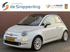 Fiat 500 C - 1.2 60TH ANNIVERSARY AUTOMAAT NAV CARPLAY CLIMA LEDER CRUISE PDC