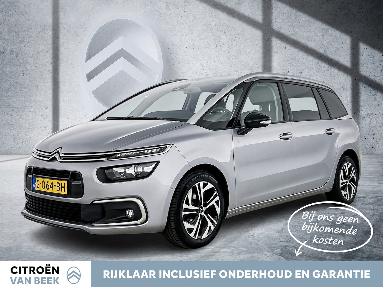 Citroën Grand C4 SpaceTourer - 130 pk Origins | Rijklaar | Camera | 17" LMV | 7 zitplaatsen | - AutoWereld.nl