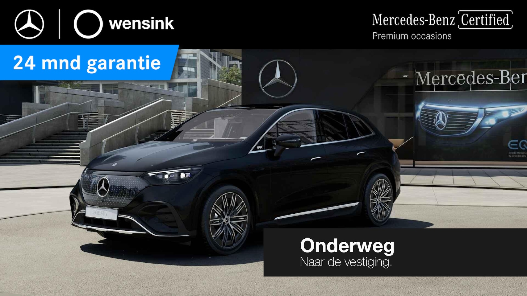 Mercedes-Benz EQE SUV - 300 AMG Line 91 kWh | Achterasbesturing | Trekhaak | Panoramadak | 360 camera | 21 inch | - AutoWereld.nl