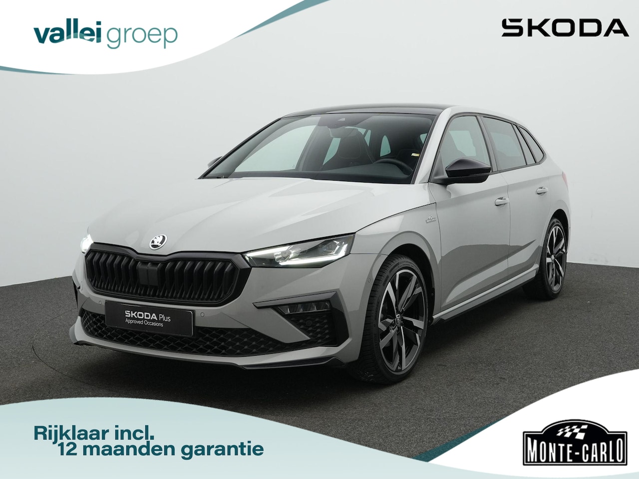 Skoda Scala - 1.0 TSI 115 pk DSG Monte Carlo | Panoramadak | Adaptief onderstel | Matrix LED | Stuur-/st - AutoWereld.nl