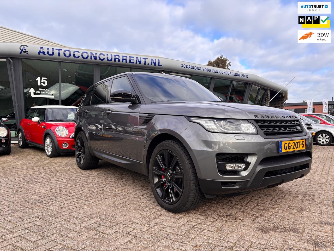 Land Rover Range Rover Sport - 3.0 SDV6 HSE Dynamic 3.0 SDV6 HSE Dynamic, Nieuwe APK, Trekhaak MERDIAN, Inruil mogelijk. - AutoWereld.nl