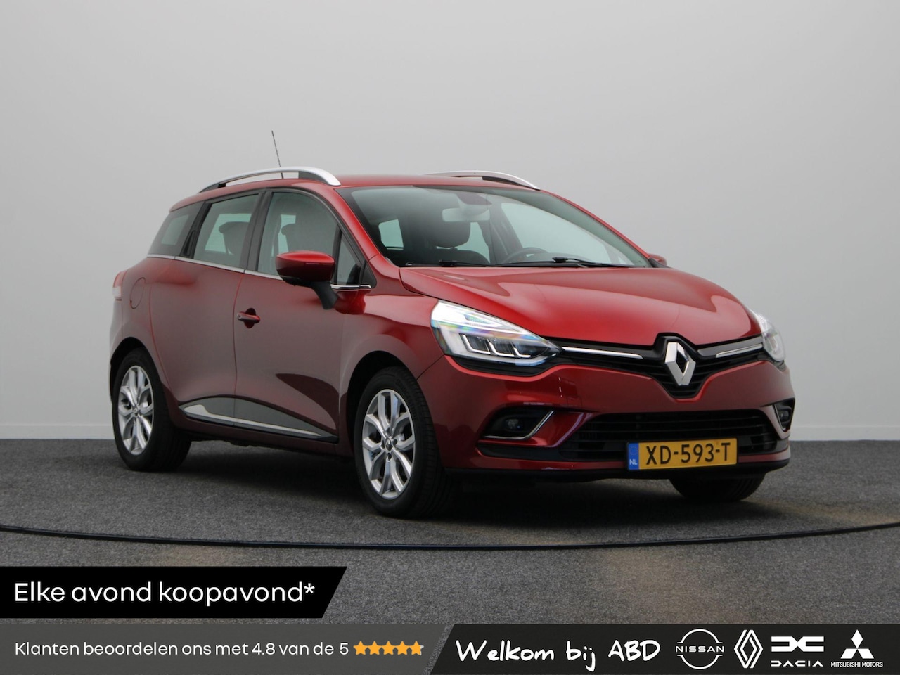 Renault Clio Estate - TCe 90pk Intens | Dealeronderhouden | 1e Eigenaar | Trekhaak | Climate Control | Navigatie - AutoWereld.nl
