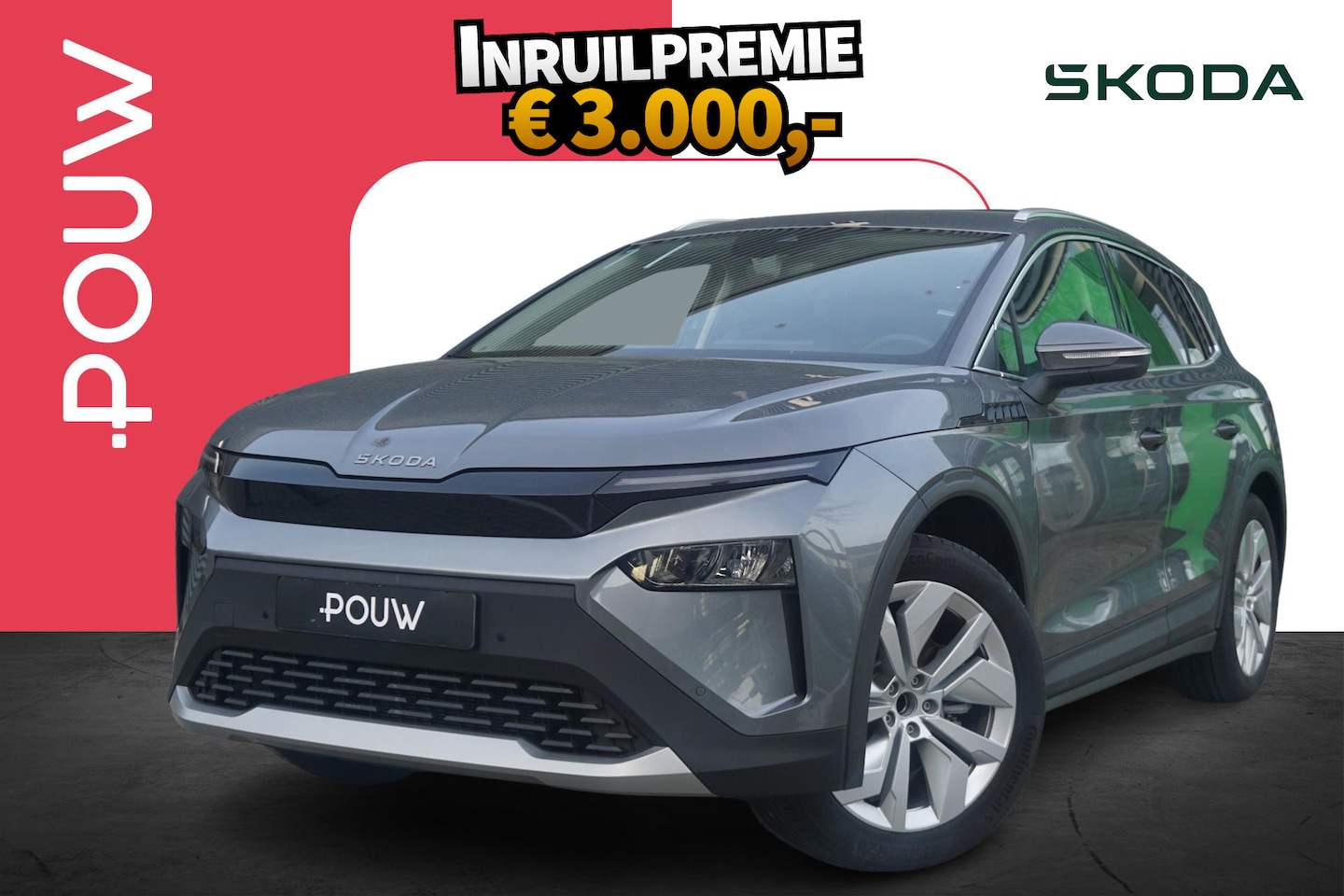 Skoda Elroq - 60 205pk Business Edition Tour | 20" Velgen | Trekhaak Wegklapbaar - AutoWereld.nl