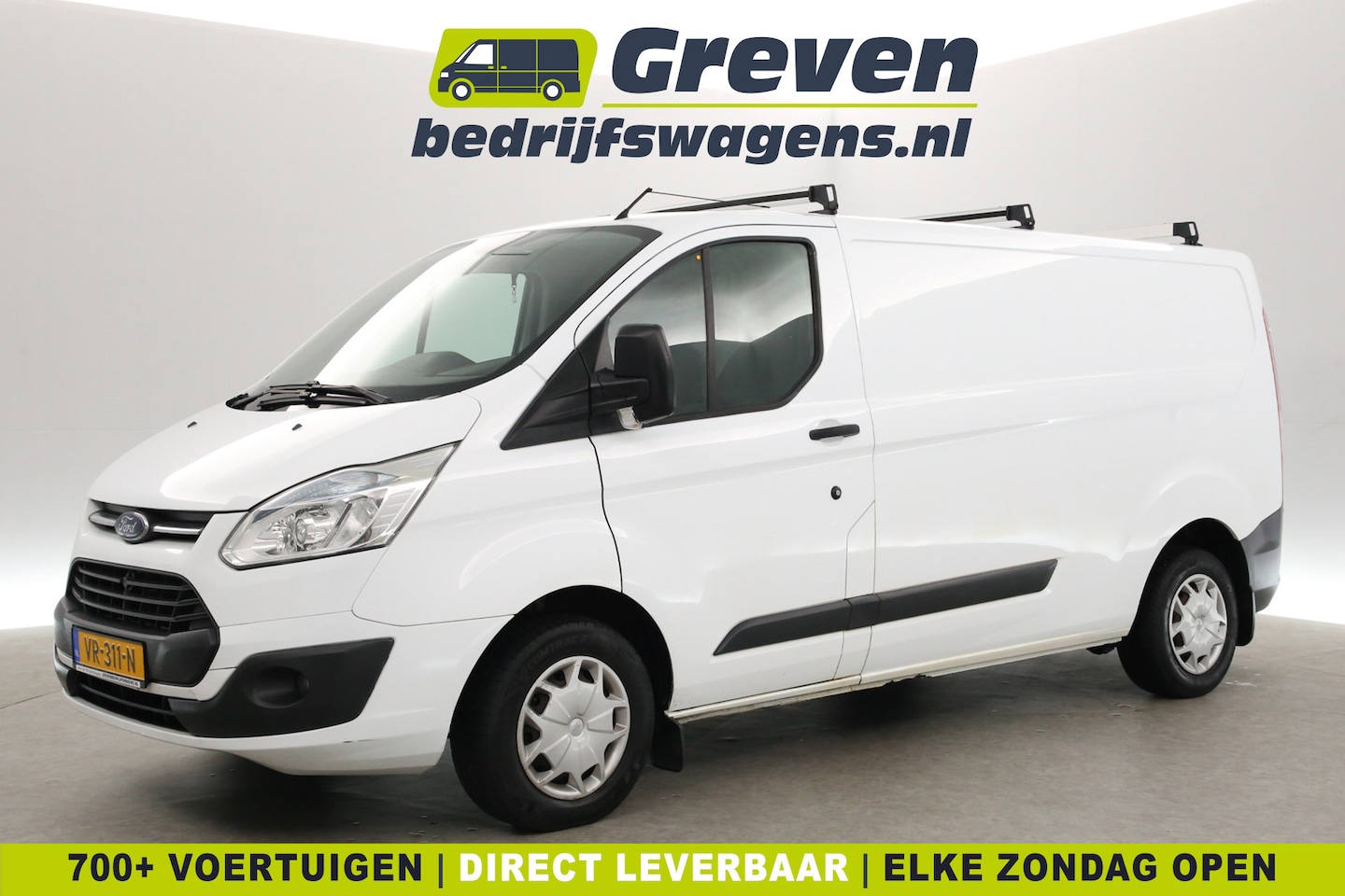 Ford Transit Custom - TDCI L2H1 | MARGE | Airco | Cruise | 3-Zits | Trekhaak | Elektrpakket - AutoWereld.nl