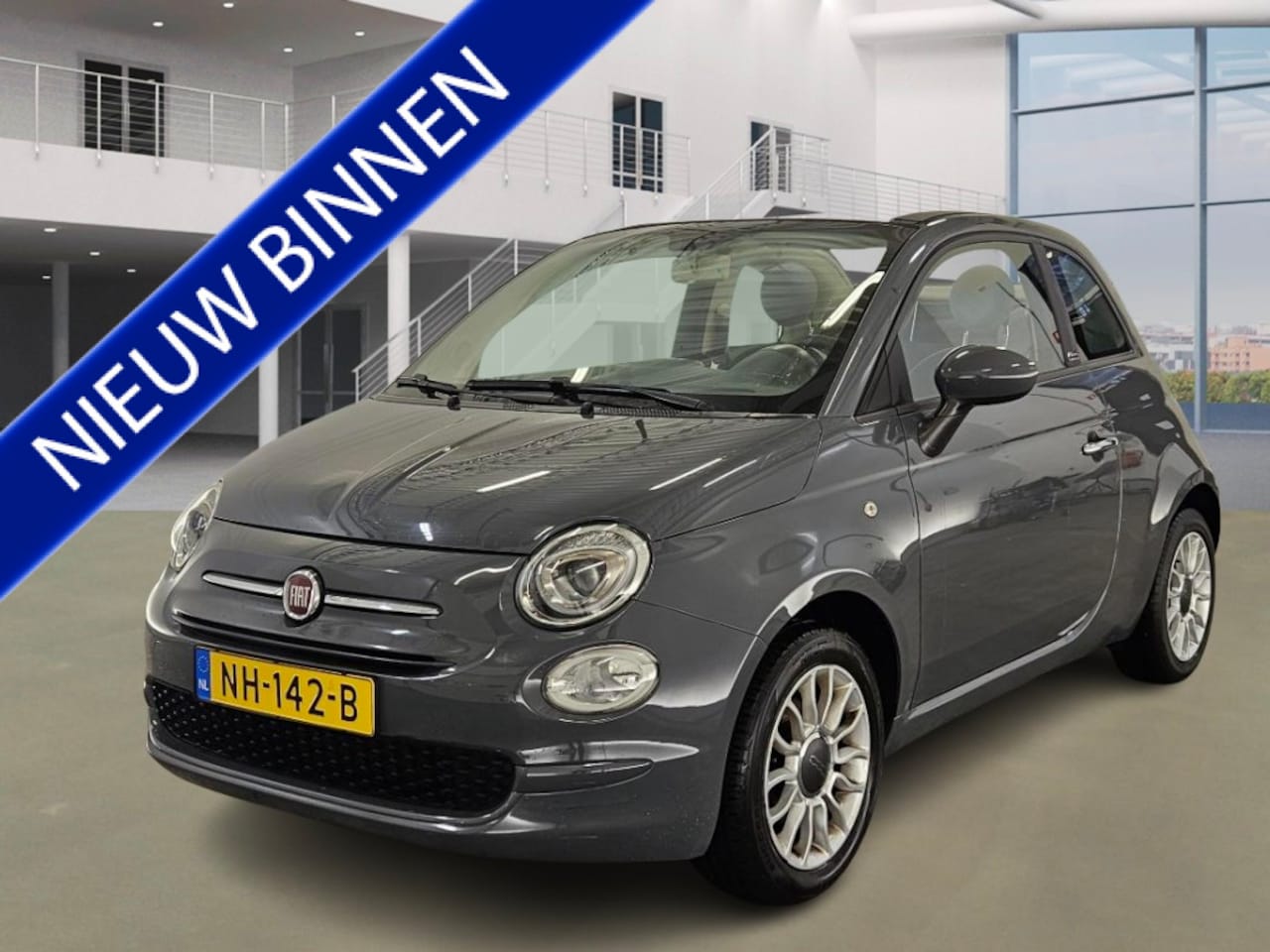 Fiat 500 C - 1.2 Popstar Cabrio, Airco, Cruise Control, NL/NAP! - AutoWereld.nl