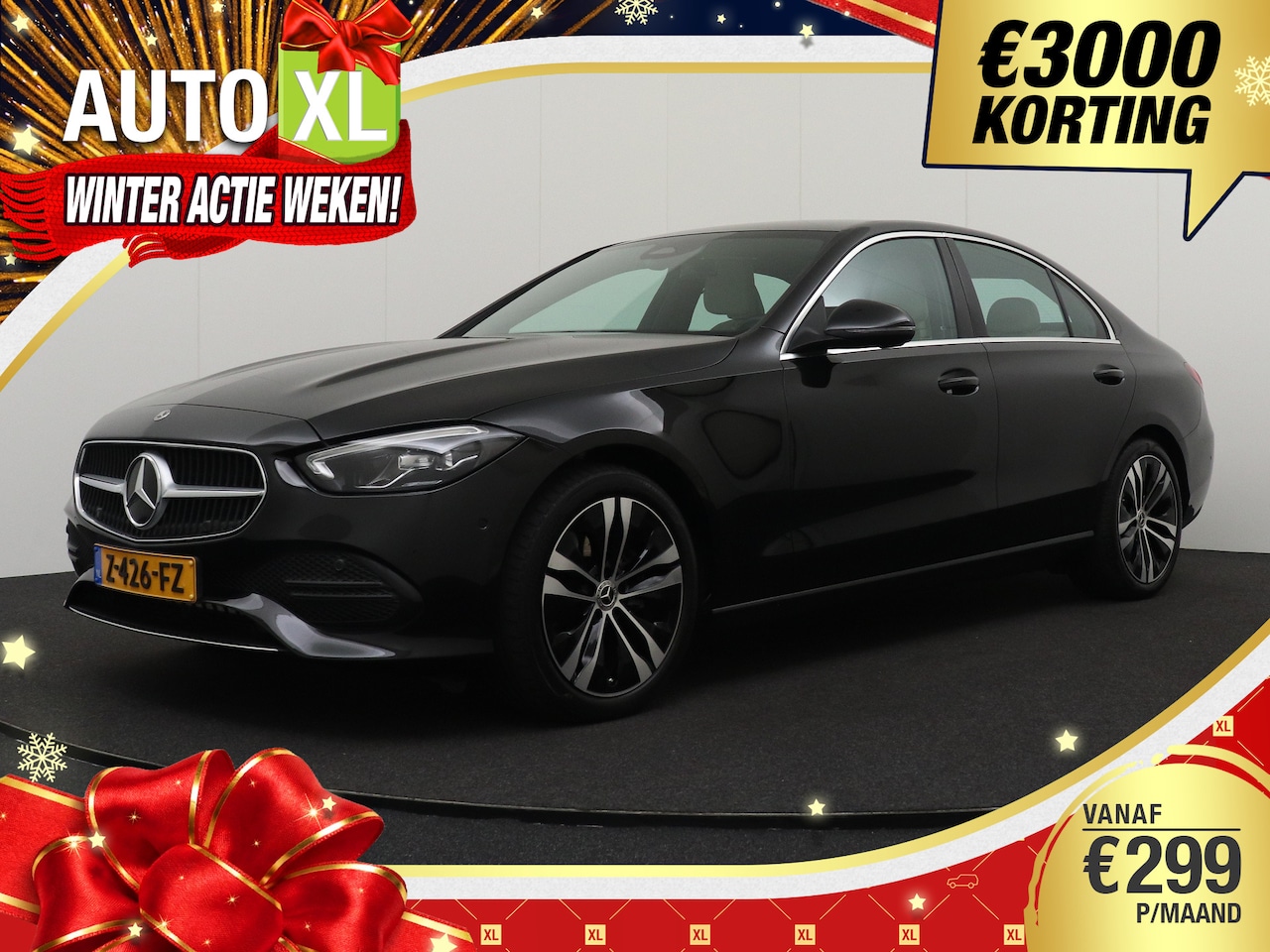 Mercedes-Benz C-klasse - 180 170 PK Luxury-Line Camera Leder Memory 18'LMV - AutoWereld.nl