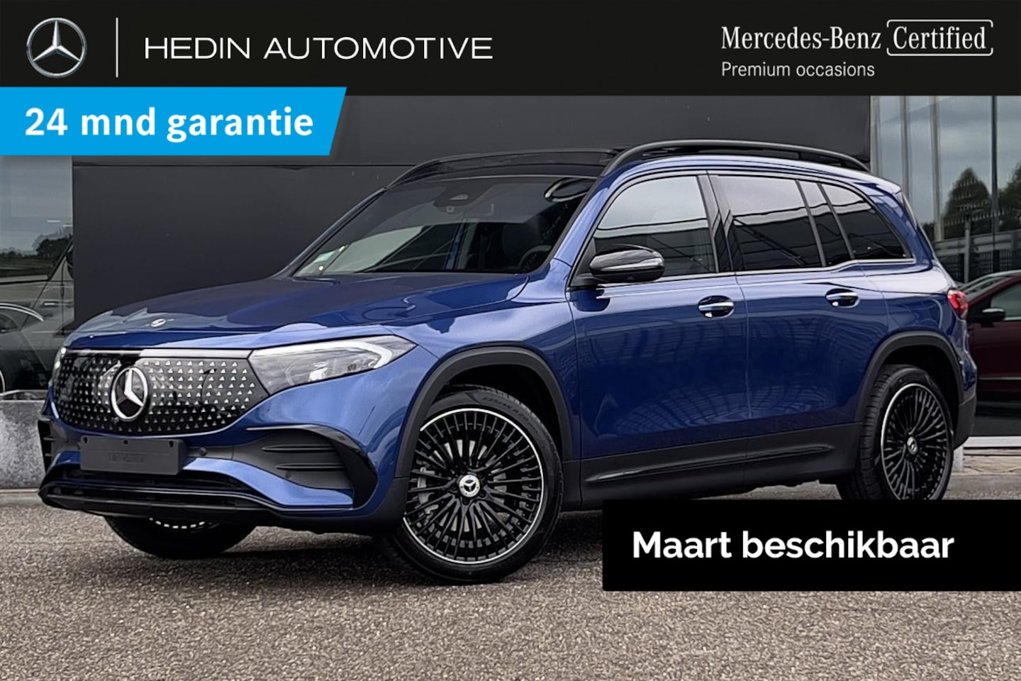 Mercedes-Benz EQB - EQB 250+ Business Solution AMG | Nightpakket | Adaptief Verstelbare Demping - AutoWereld.nl
