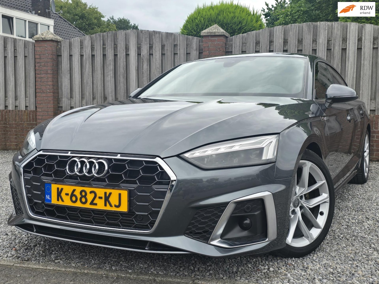 Audi A5 Sportback - Audi A5 35 Tfsi 150pk Mhev S Tronic 2021 Grijs 3x S-Line - AutoWereld.nl