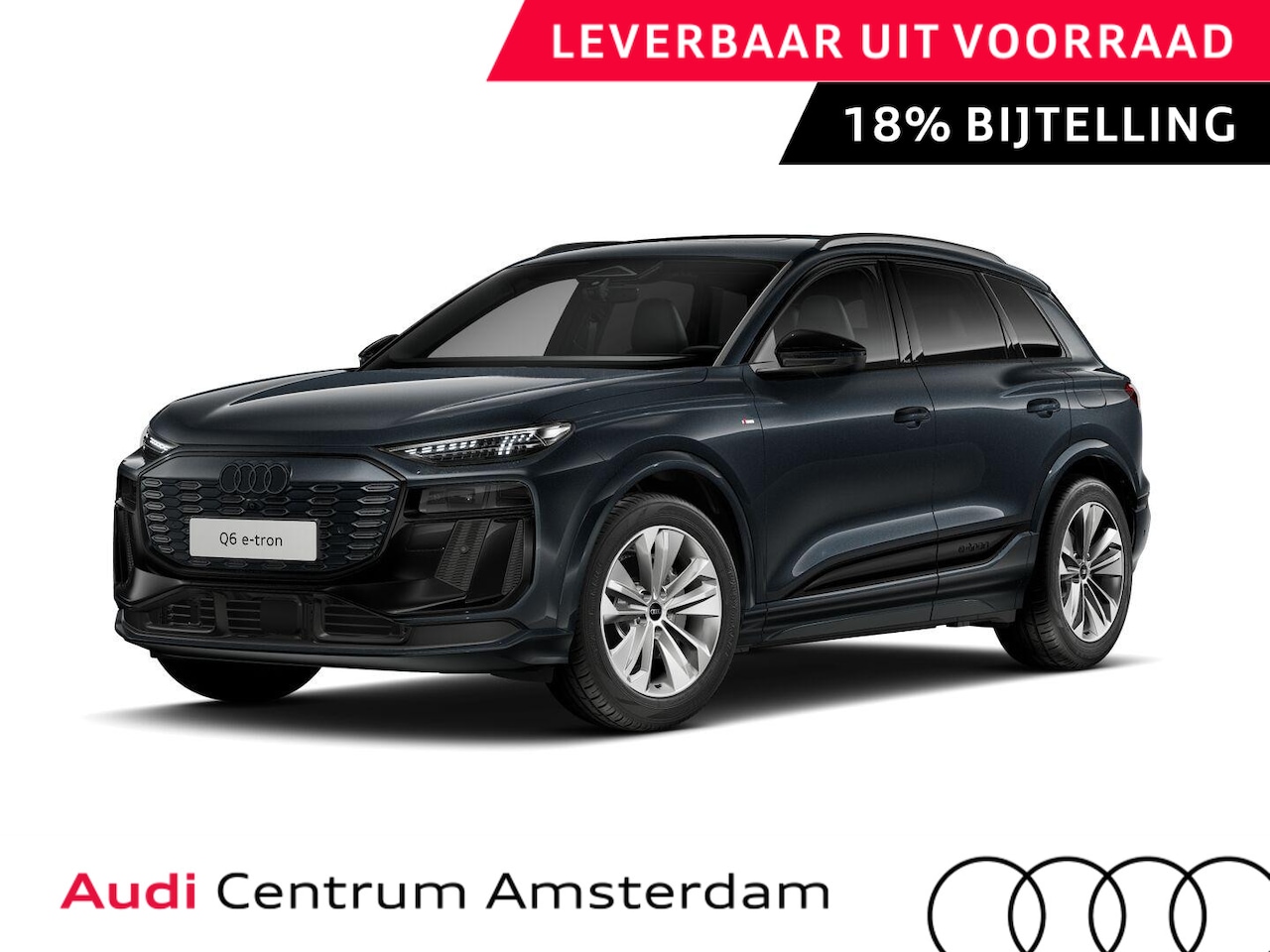 Audi Q6 e-tron - S edition 83Kwh 252 pk SUV | Tech pakket pro | Lederen bekleding | Glazen panoramadak | Tr - AutoWereld.nl