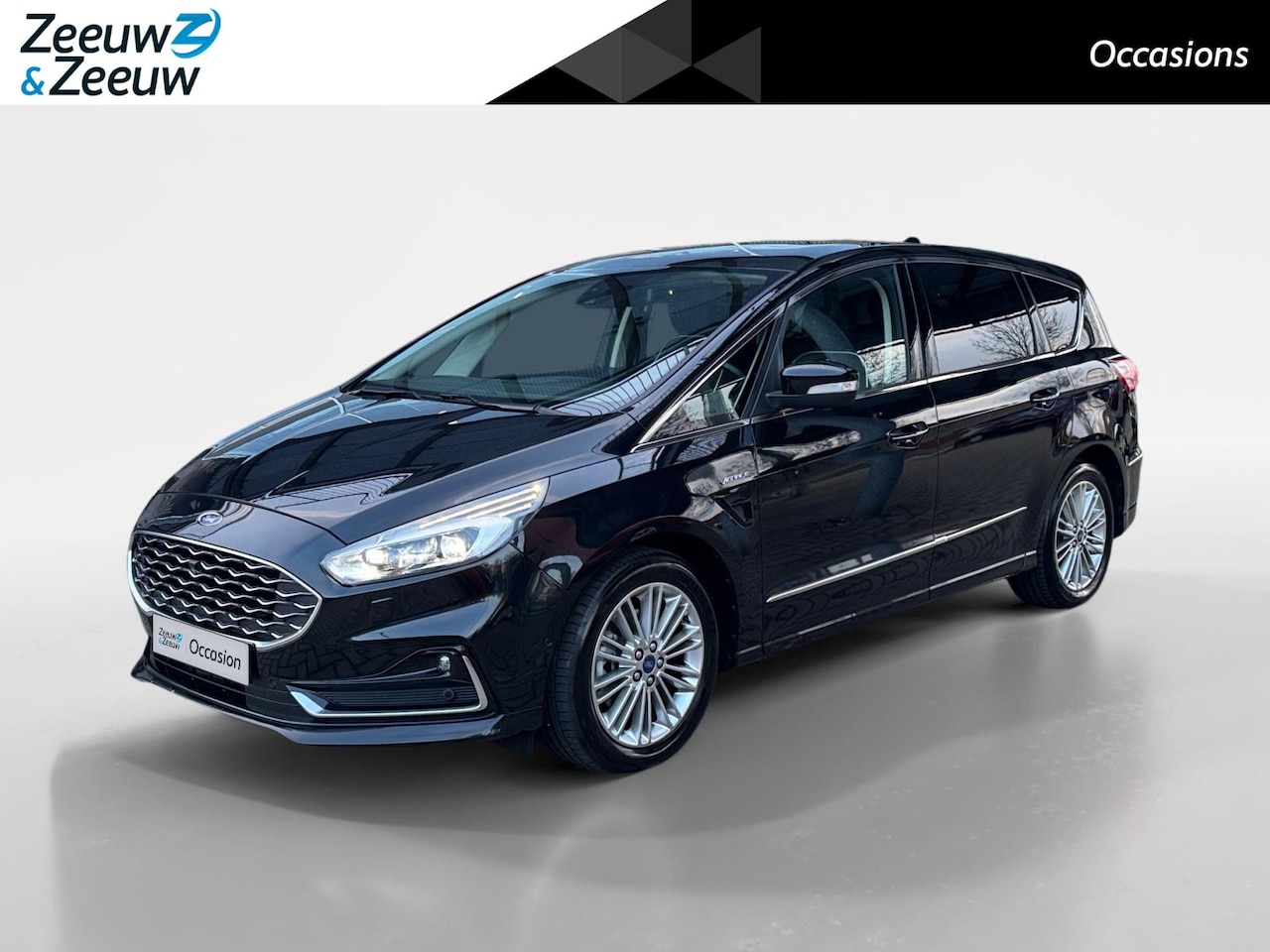 Ford S-Max - 2.5i HEV 7P |Vignale!| Panoramadak | Stoelverkoeling\Stoelverwarming| Dodehoekdetectie| Le - AutoWereld.nl