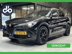Alfa Romeo Stelvio - 2.2d B-Tech ORG.NL + DEALER O.H. I BEIGE LEER + SPORT I NAVI + CAMERA I 20" LMV