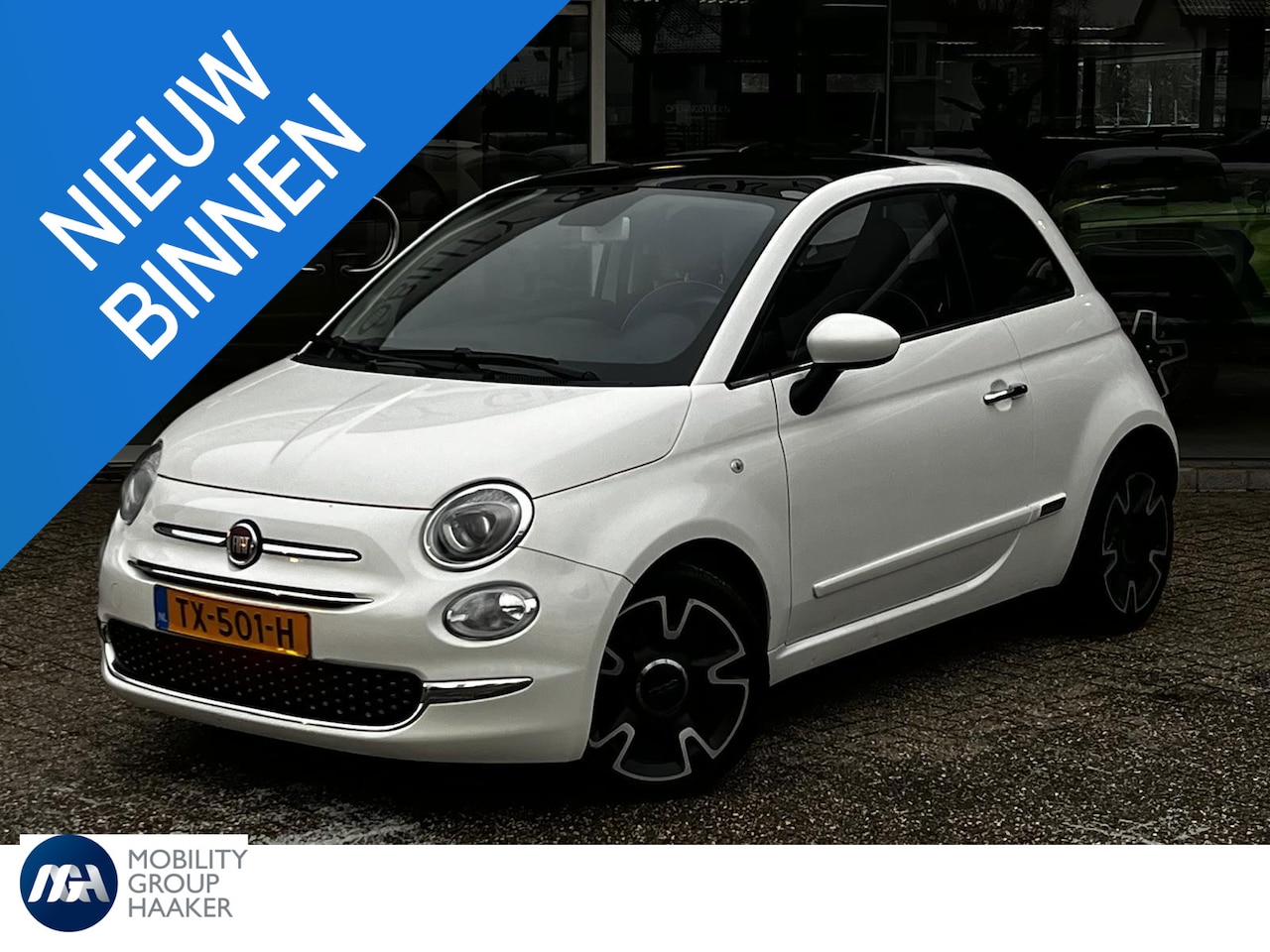 Fiat 500 - 0.9 TwinAir Turbo Collezione | Parkeersensoren | Climate control | - AutoWereld.nl