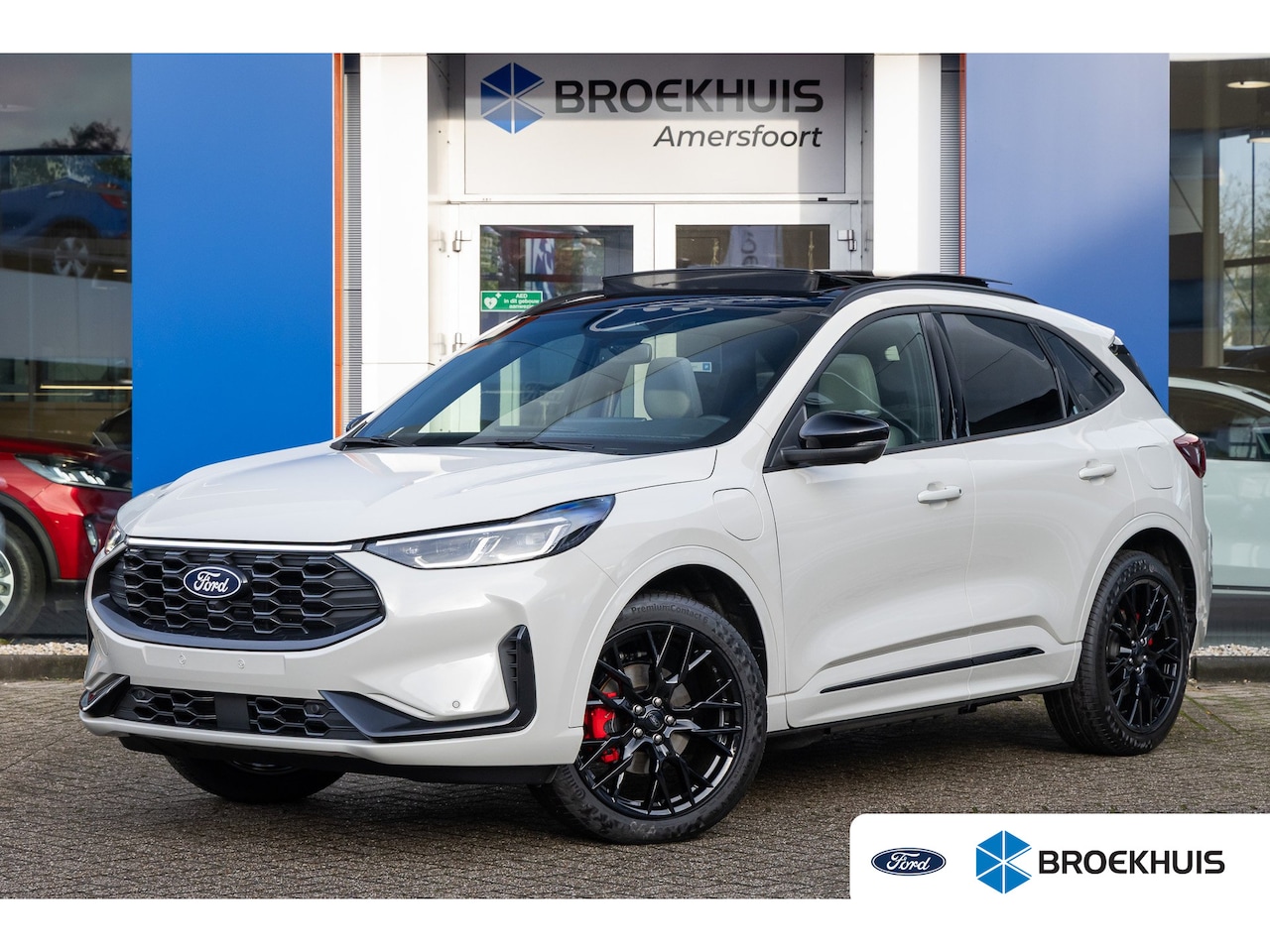 Ford Kuga - 2.5 PHEV Sound Edition | Elektrisch glazen panorama-dak | Matrix LED koplampen | Stuurwiel - AutoWereld.nl