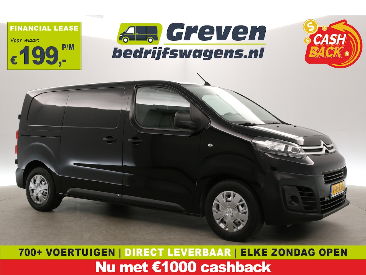 Citroën Jumpy - 1.6 BlueHDI L2H1 | Euro6 | Airco | Cruise | 3-Zits | Parkeersens. | Elektrpakket - AutoWereld.nl