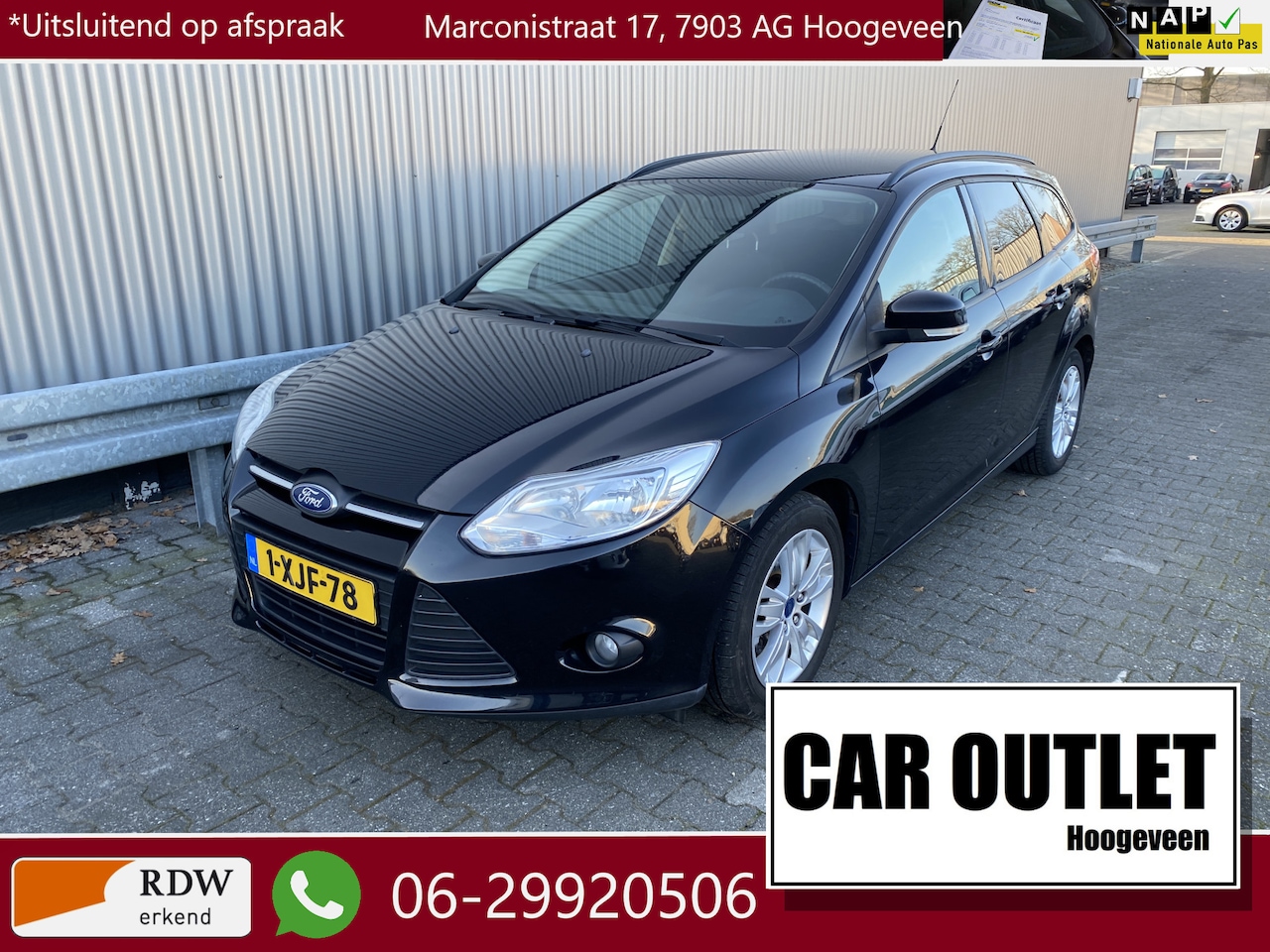 Ford Focus Wagon - 1.0 EcoBoost Titanium Clima, CC, PDC, LM, Trekh, nw. APK – Inruil Mogelijk – - AutoWereld.nl