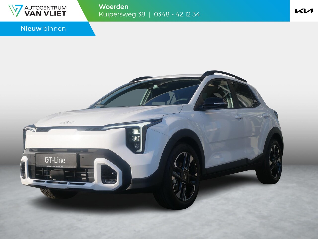 Kia Stonic - 1.0 T-GDi MHEV GT-Line | Schuif/kantel | Navigatie | Camera | Carplay | Climate | Cruise - AutoWereld.nl