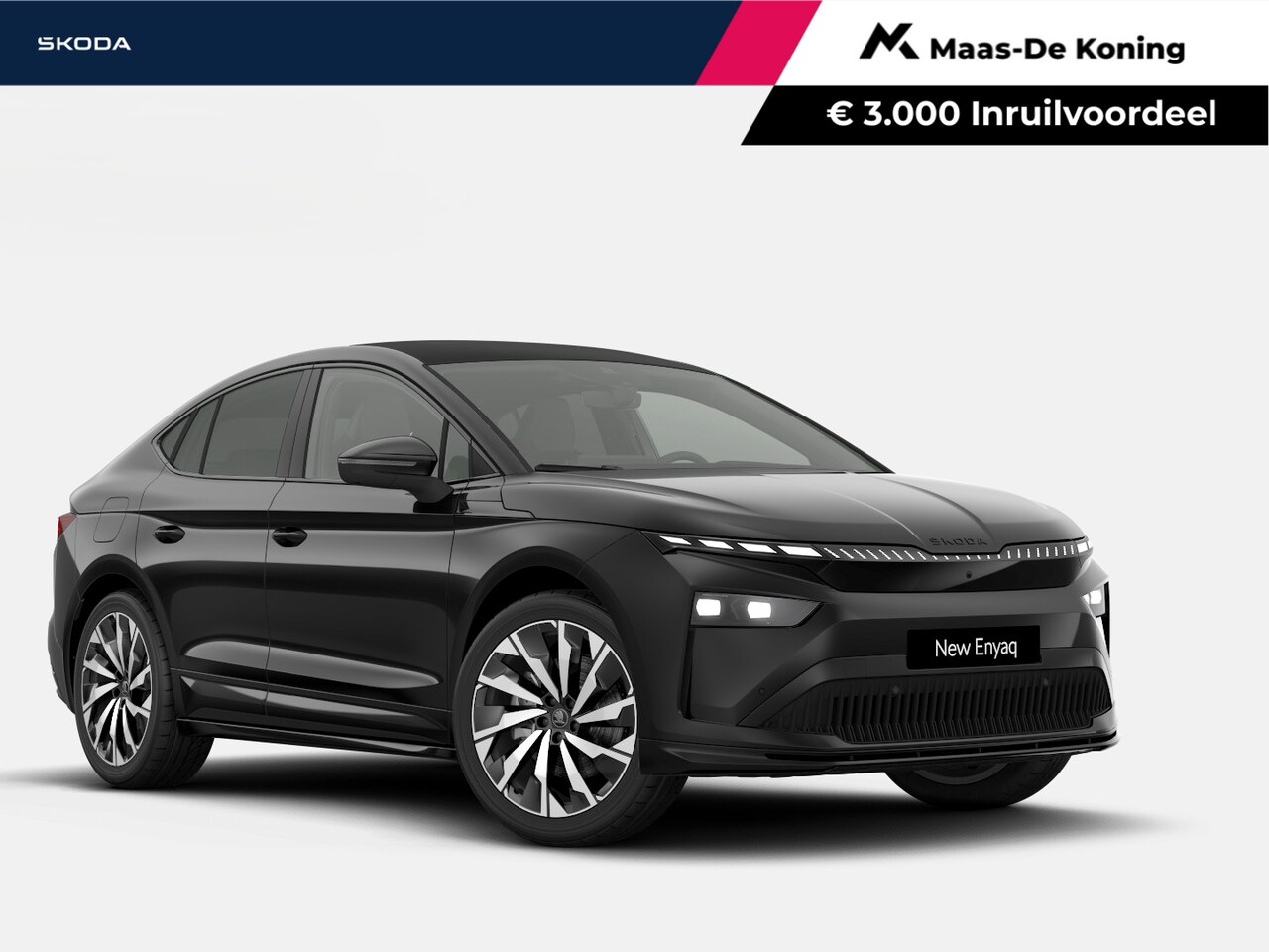 Skoda Enyaq Coupé iV - 85 Sportline | 21' Supernova | Business Upgrade pakket Advanced | Trekhaak - AutoWereld.nl
