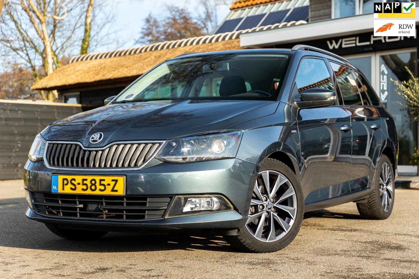 Skoda Fabia Combi - 1.0 TSI Drive Trekhaak I Airco I Cruise I Navigatie I Bluetooth I NL Auto I NAP - AutoWereld.nl