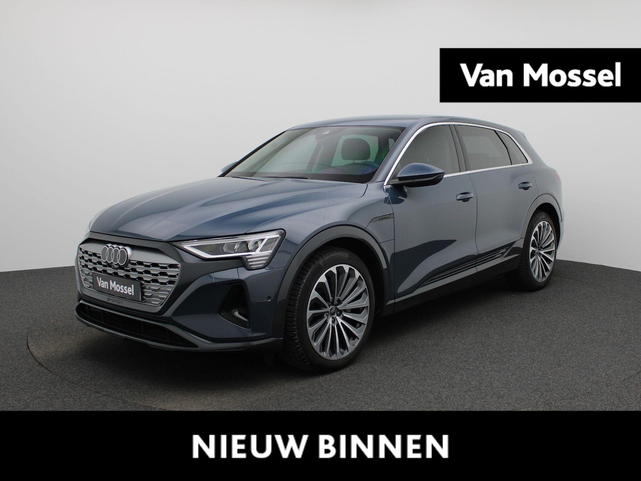 Audi Q8 e-tron - 55 Quattro Advanced | TREKHAAK | B&O AUDIO | LEER | CAMERA | STOELVERWARMING-VERKOELING | - AutoWereld.nl