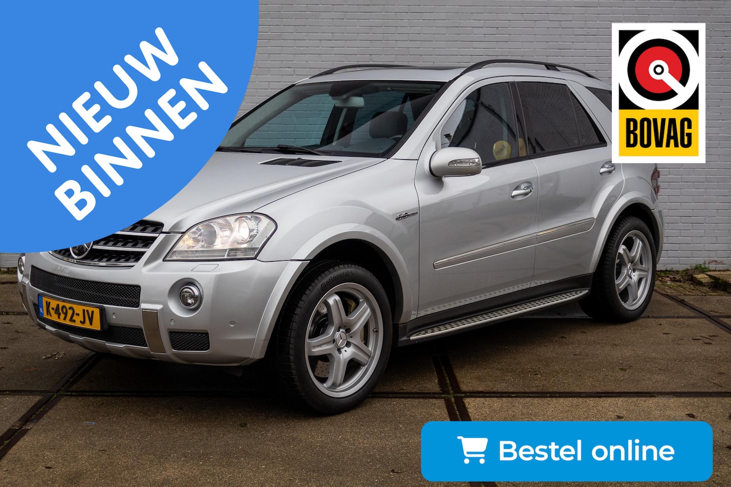 Mercedes-Benz M-klasse - M63AMG Adaptive/Alcantara hemel/ Stoelverkoeling/Lederen dash/ - AutoWereld.nl