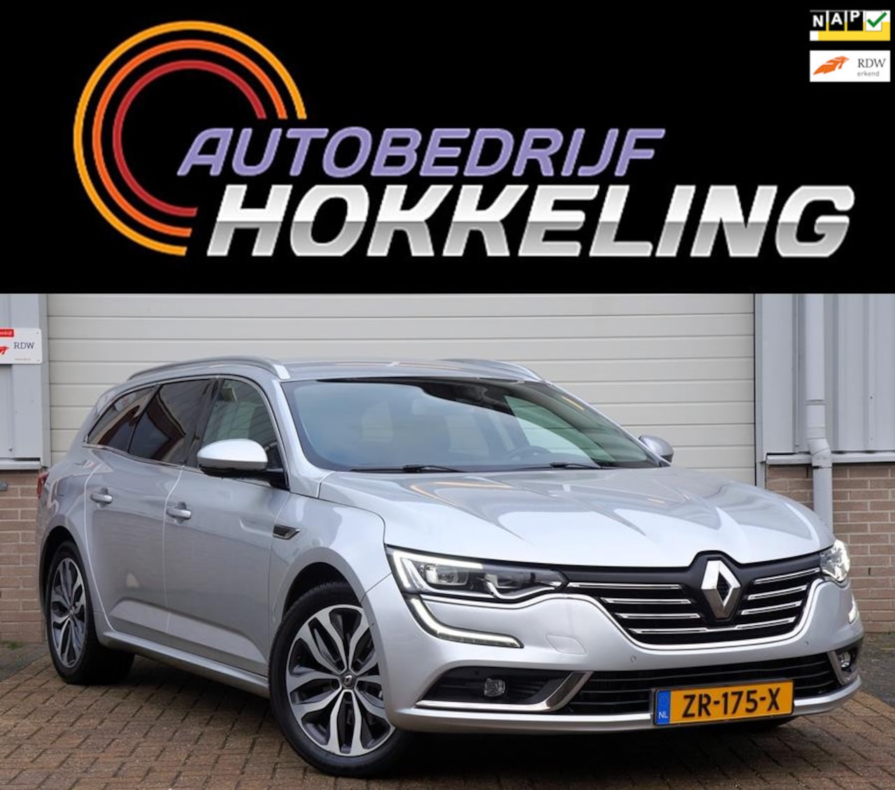 Renault Talisman Estate - 1.8 TCe Initiale Paris 225pk; 4Control+Camera+Led+18"LMV !! - AutoWereld.nl