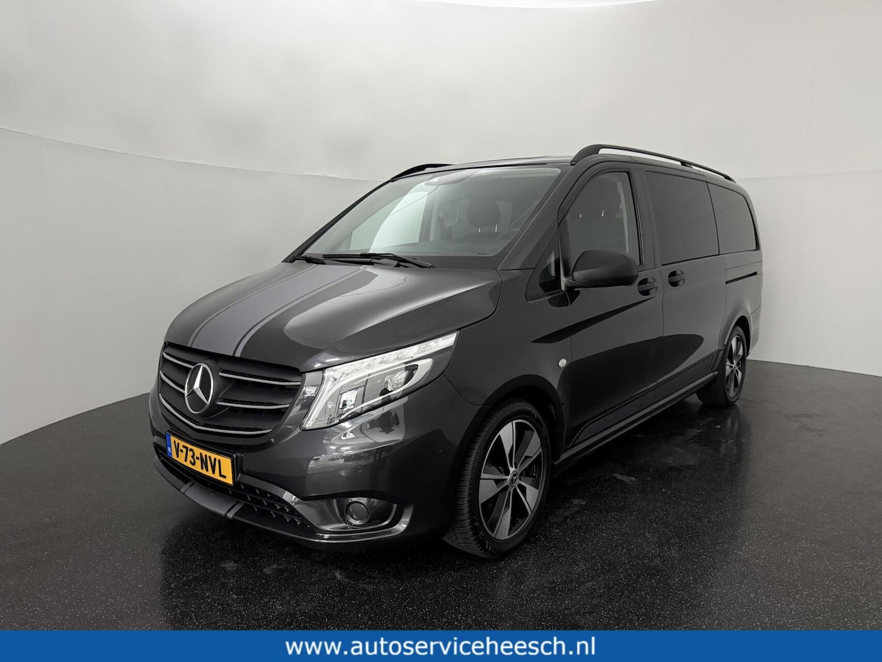 Mercedes-Benz Vito - Bestel 124 CDI LANG l DUBBEL CABINE l 2X ELEK. SCHUIFDEUR l MIXTO l AUTOMAAT l NAVI l CAME - AutoWereld.nl