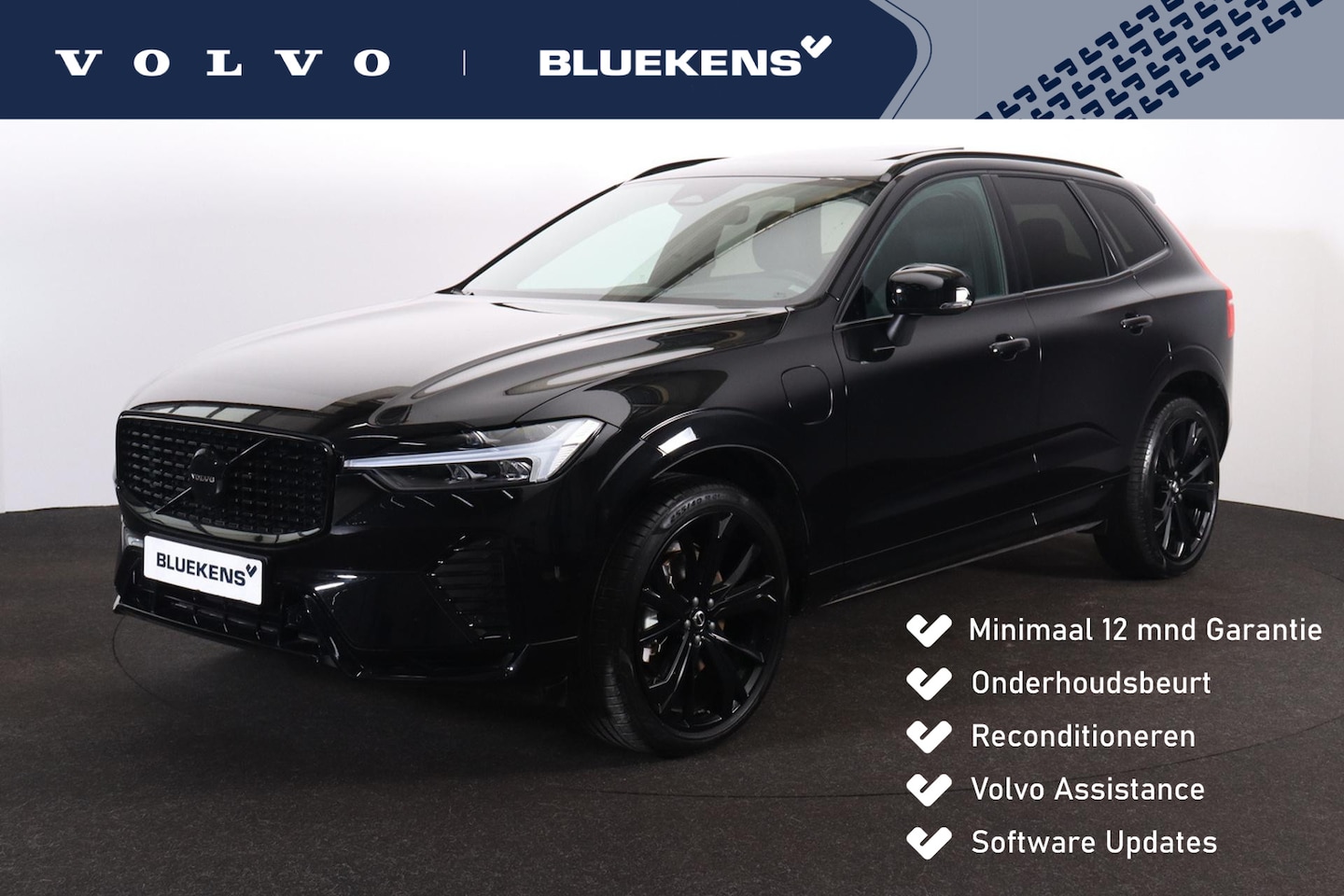 Volvo XC60 - T6 Recharge AWD Plus Black Edition - Panorama/schuifdak - Parkeercamera achter - Verwarmde - AutoWereld.nl