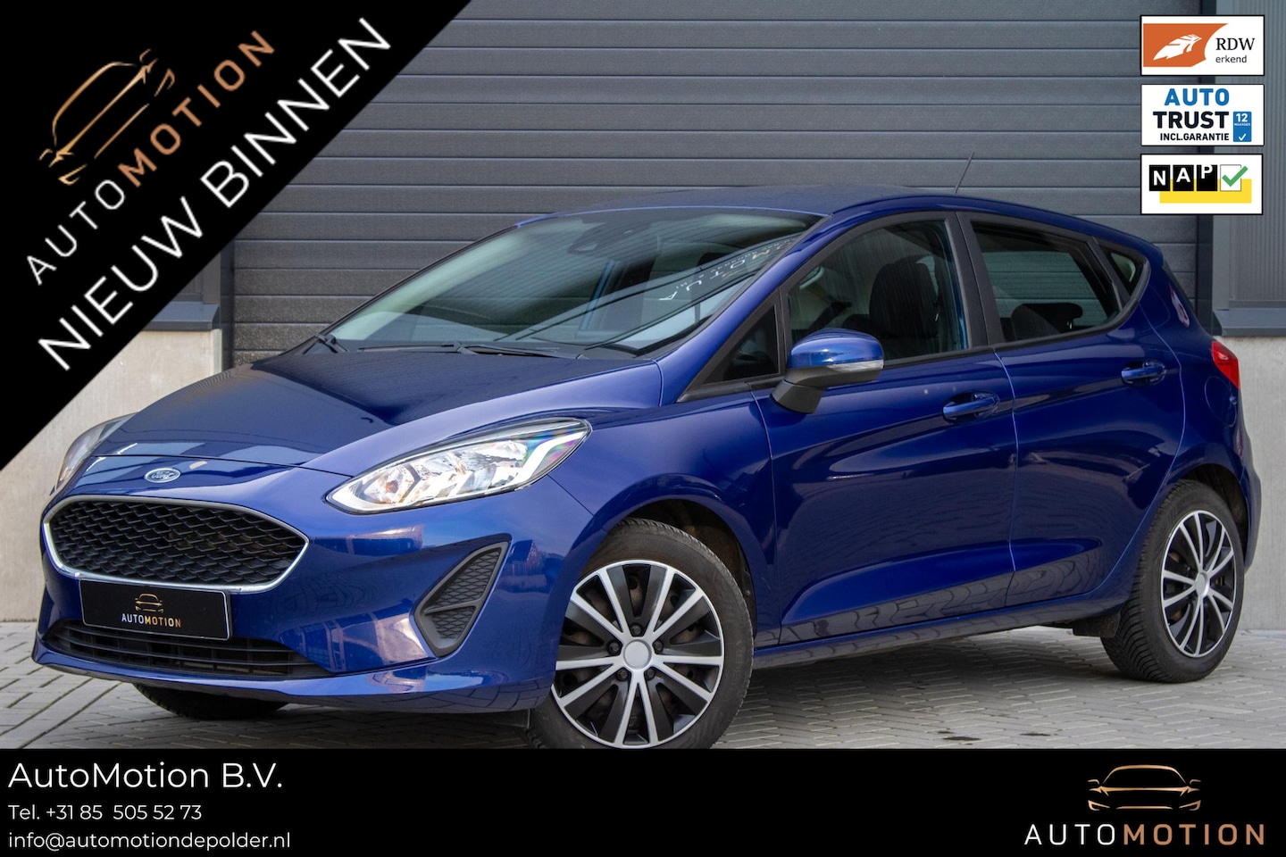 Ford Fiesta - 1.1 Trend Cruise control parkeersensor carplay - AutoWereld.nl