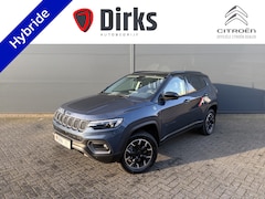 Jeep Compass - 4xe 240 Plug-in Trailhawk (Elektrisch Schuifdak - Elektrische klep - 360gr camera - Leder