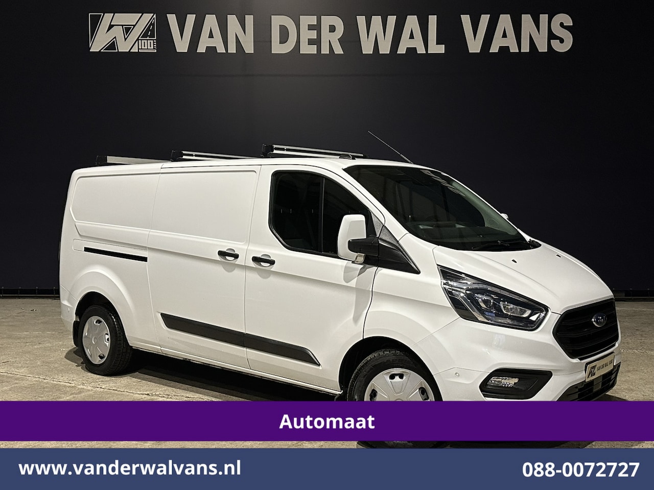 Ford Transit Custom - 2.0 TDCI 131pk Automaat L2H1 Euro6 Airco | Camera | Apple Carplay | LED | Cruisecontrol | - AutoWereld.nl