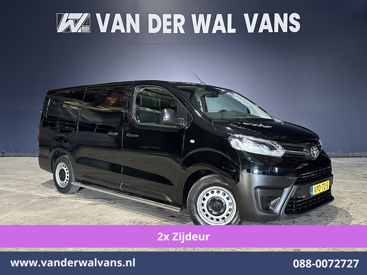 Toyota ProAce Worker - 2.0 D-4D 145pk L3H1 Inrichting Euro6 Airco | 2x zijdeur | Apple Carplay | Cruisecontrol | - AutoWereld.nl