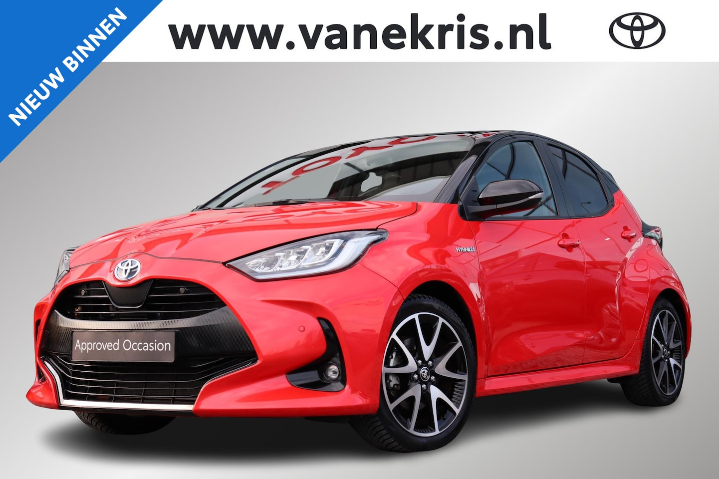 Toyota Yaris - 1.5 Hybrid Launch Edition 1.5 Hybrid Launch Edition,Trekhaak,Stoelverwarming ,Apple Carplay / Android Auto, parkeers - AutoWereld.nl