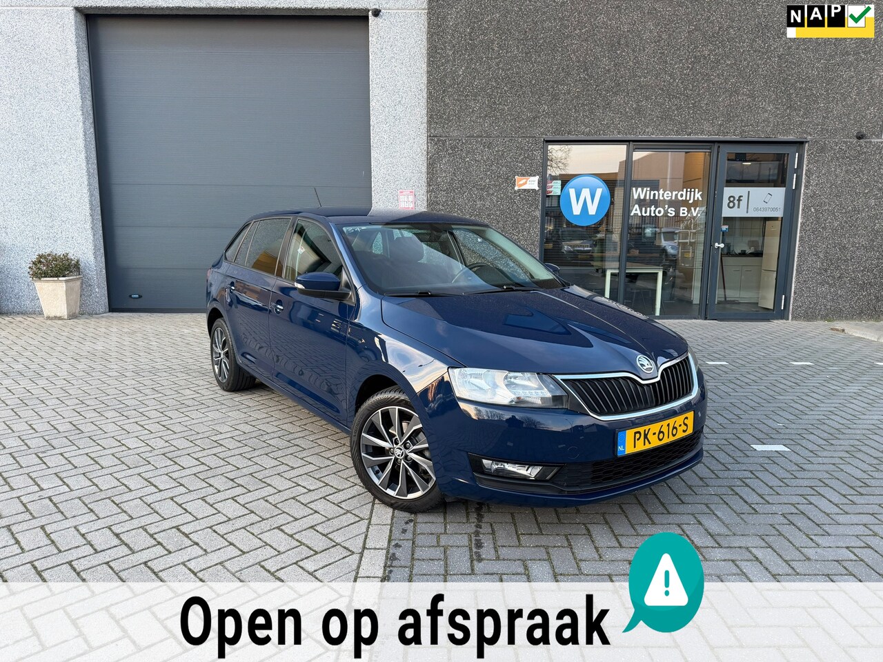 Skoda Rapid Spaceback - 1.0 TSI Greentech|Navi|Clima|Cruise|Stoelverwarming - AutoWereld.nl