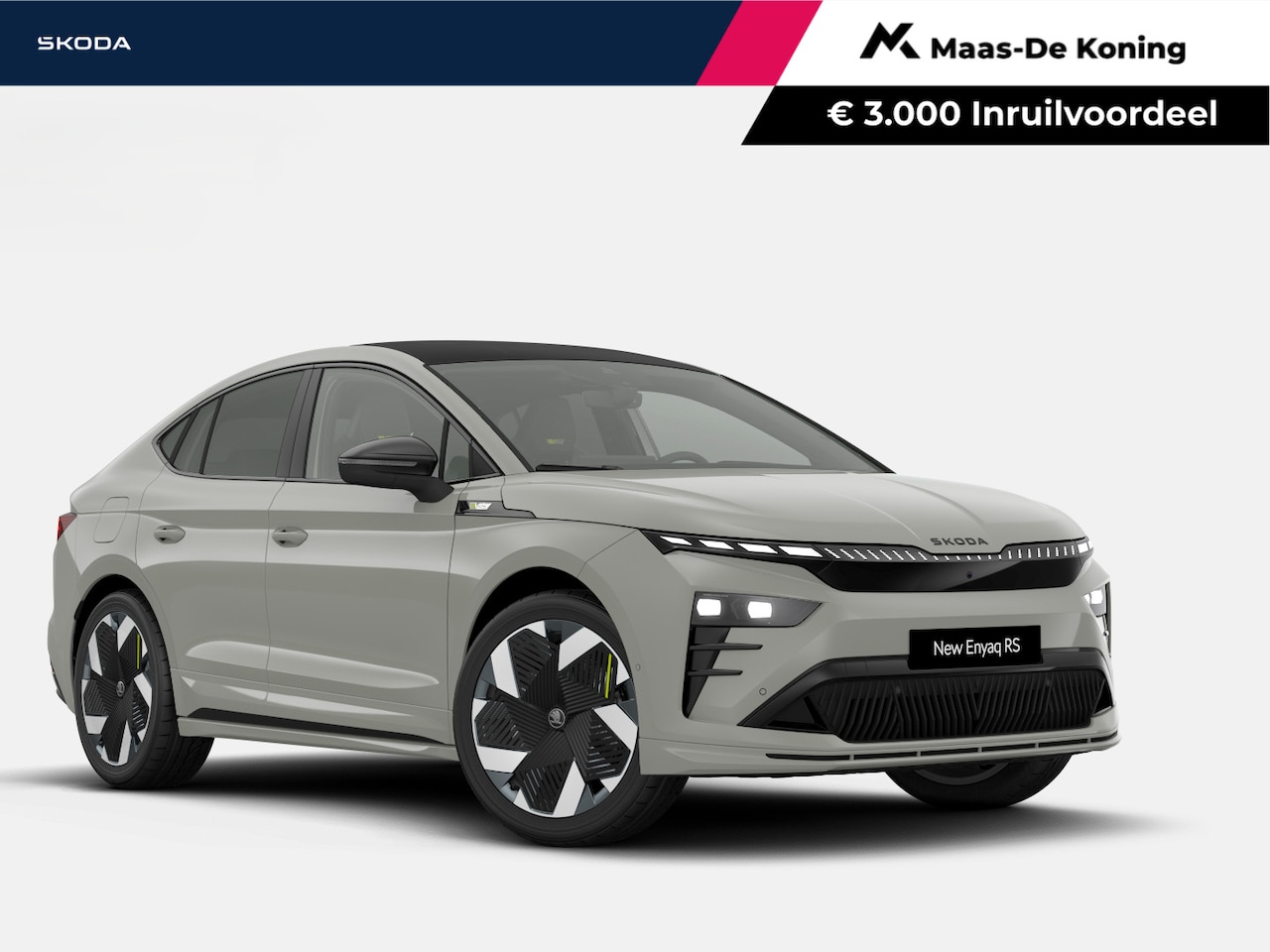 Skoda Enyaq Coupé iV - RS 340 PK 4x4 | RS Suite interieur design | Business Upgrade Plus pakket Maxx | Trekhaak - AutoWereld.nl