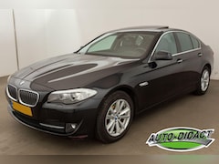 BMW 5-serie - 523i Automaat Clima Navi Leder Elek dak High Executive