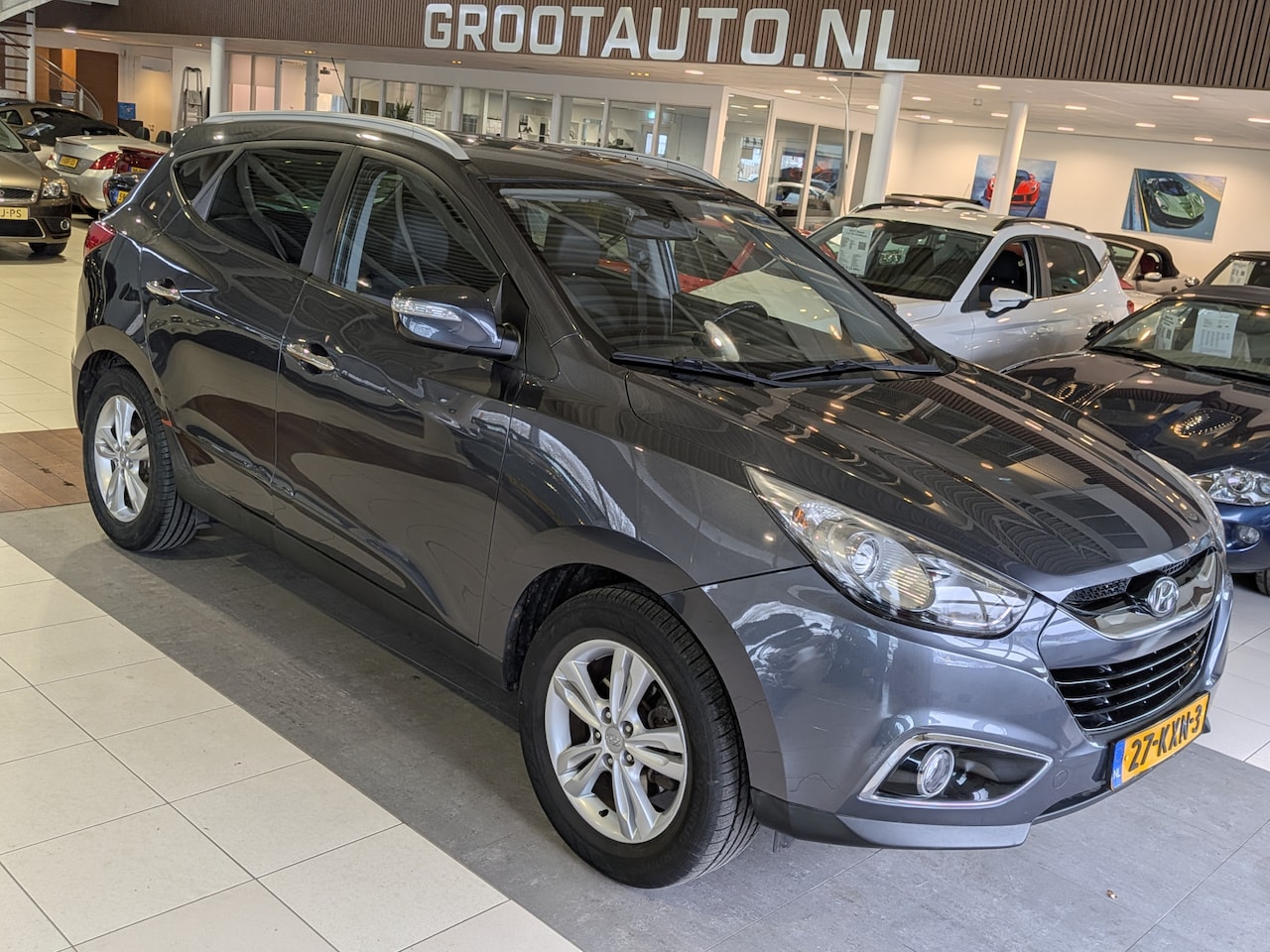 Hyundai ix35 - 2.0i Style Automaat Airco, Cruise Control, Trekhaak, Stuurbekrachtiging - AutoWereld.nl