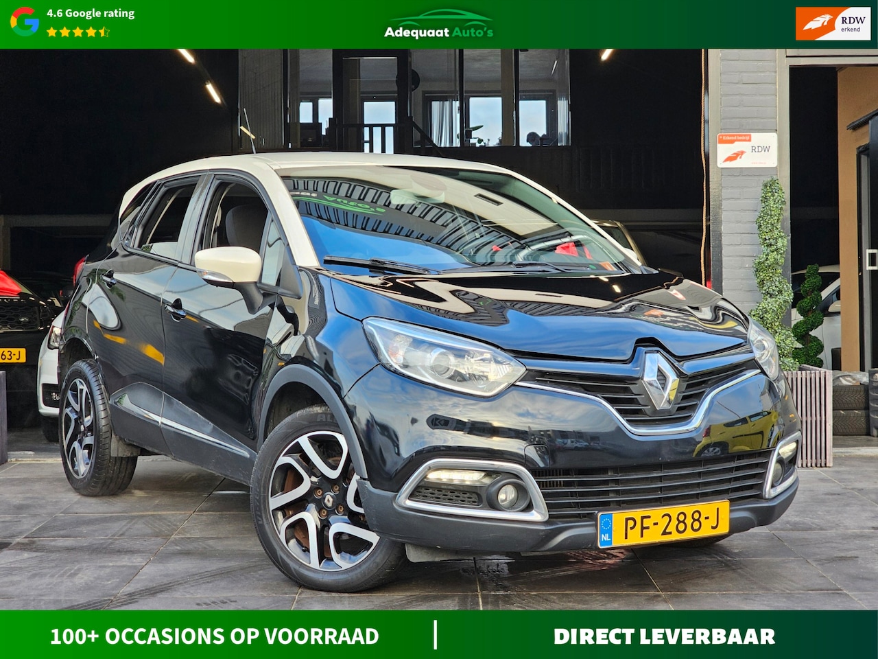 Renault Captur - 1.2 TCe Dynamique|AUT|Cruise|Airco|Navi|PDC - AutoWereld.nl