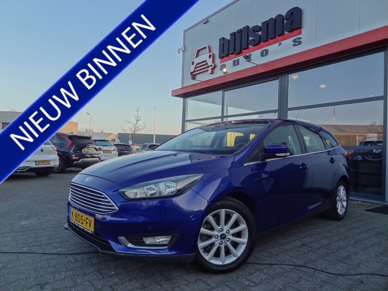 Ford Focus Wagon - 1.5 Titanium | CRUISE | LMV | AIRCO | STOELVERWARMING - AutoWereld.nl